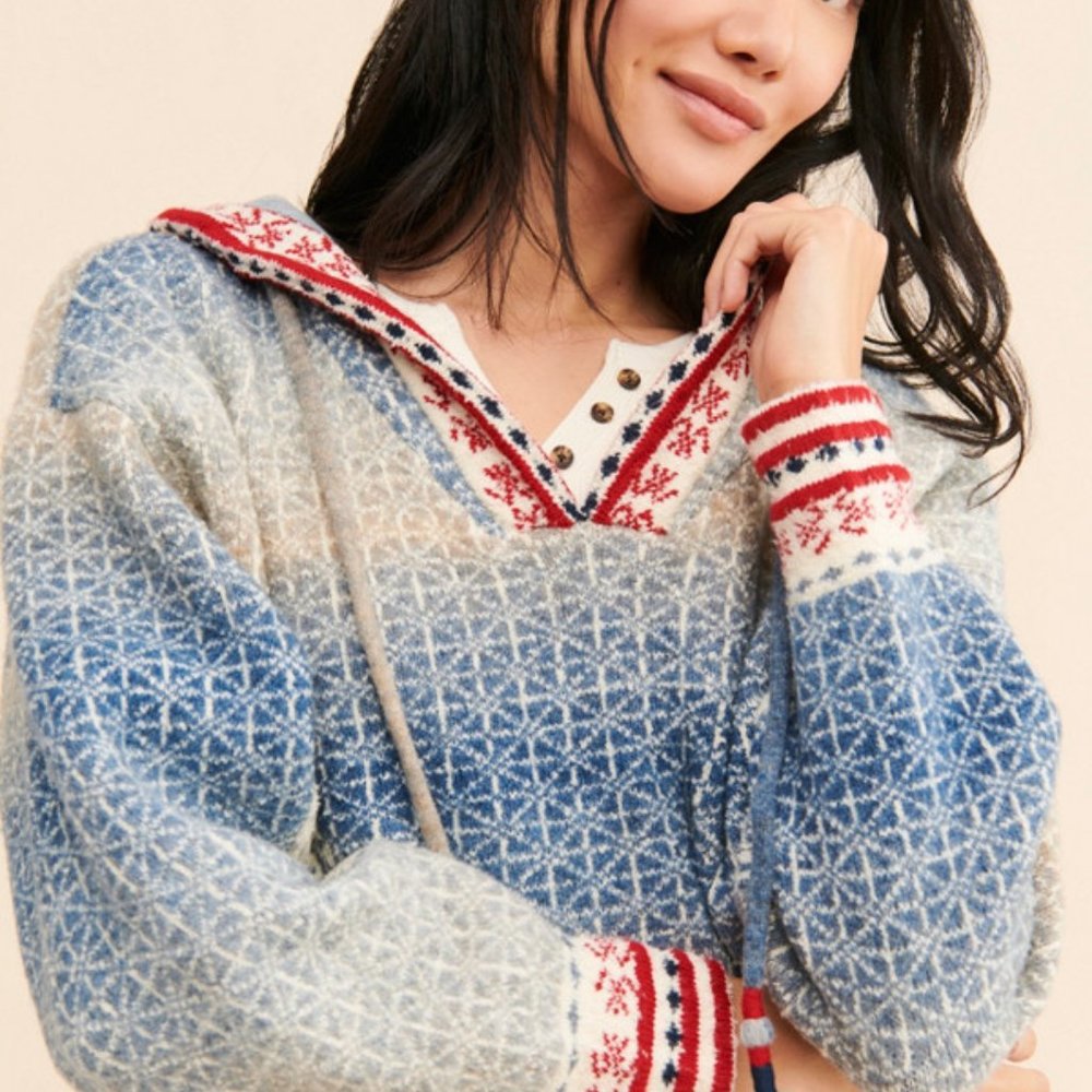 Anthropologie Pilcro Abstract Hoodie